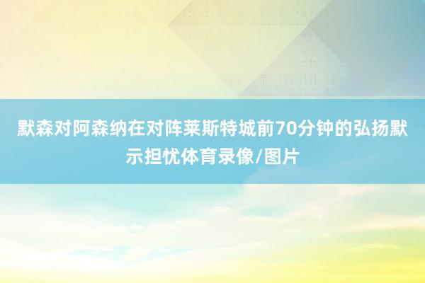 默森对阿森纳在对阵莱斯特城前70分钟的弘扬默示担忧体育录像/图片