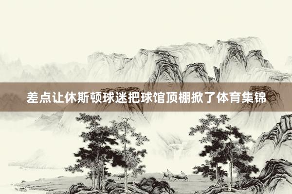差点让休斯顿球迷把球馆顶棚掀了体育集锦