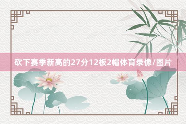 砍下赛季新高的27分12板2帽体育录像/图片