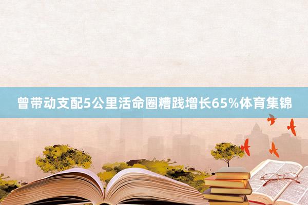曾带动支配5公里活命圈糟践增长65%体育集锦