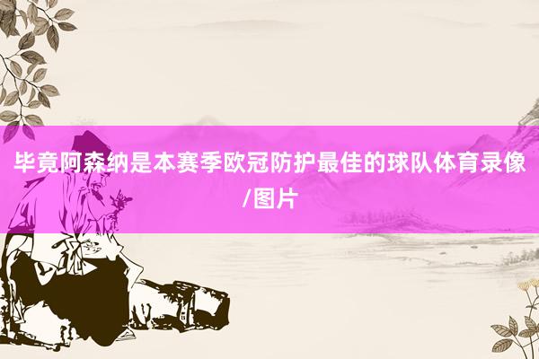 毕竟阿森纳是本赛季欧冠防护最佳的球队体育录像/图片