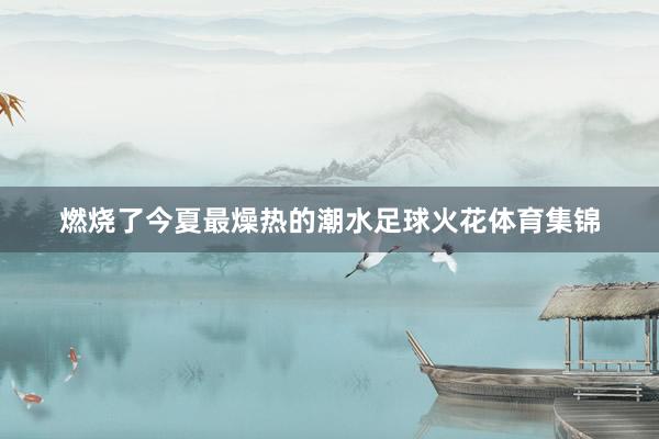 燃烧了今夏最燥热的潮水足球火花体育集锦